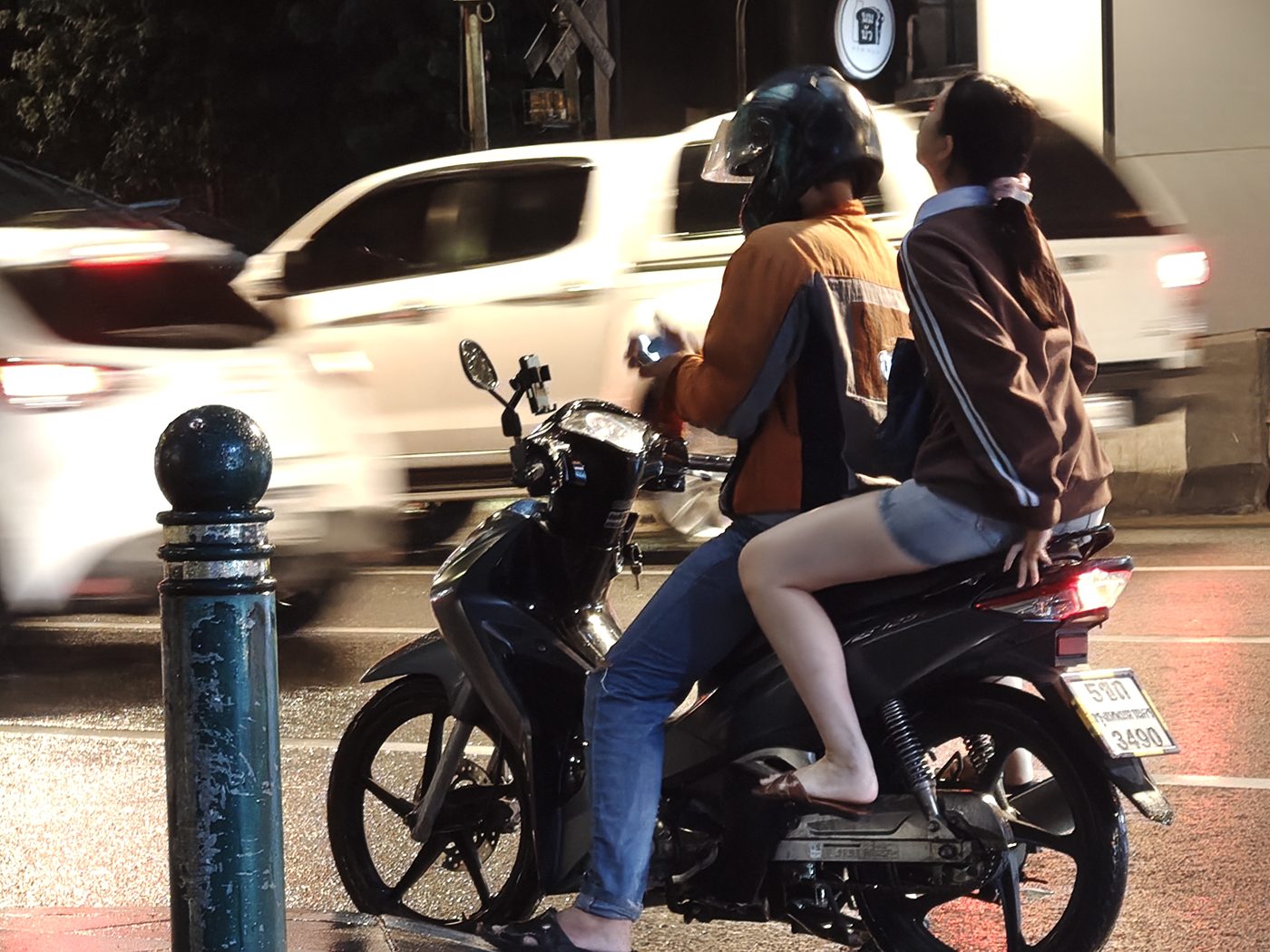 Micro-mobility. A demand-responsive last-mile transit network with community-negotiated pricing, which nobody designed and nobody has legitimised.