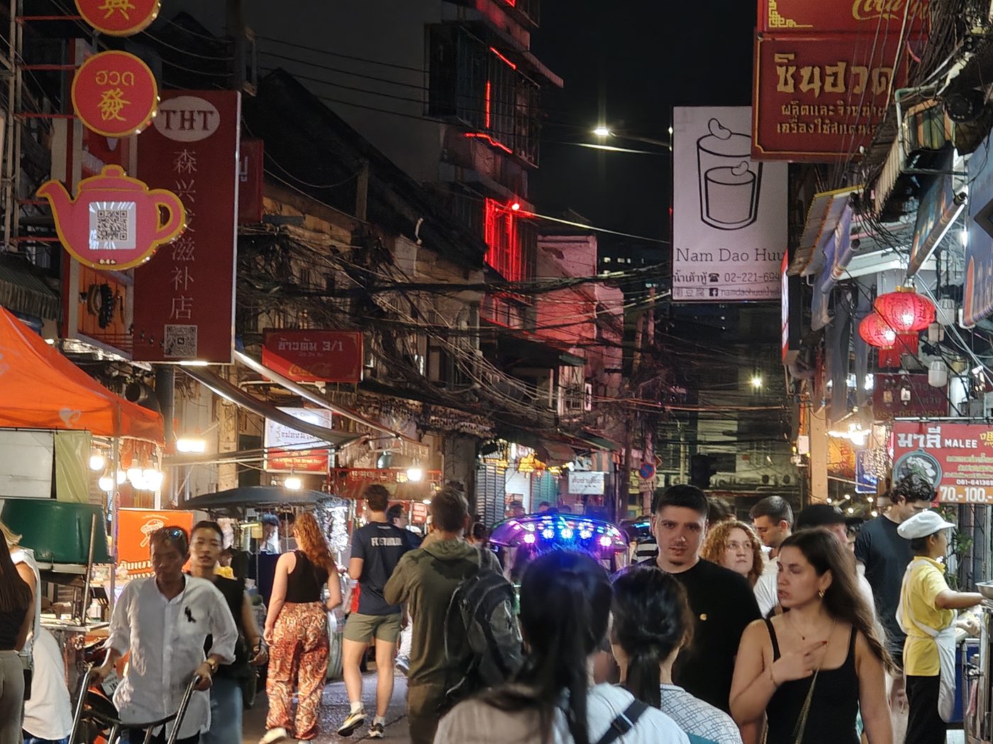 Yaowarat. World-class shophouse fabric that nobody had to curate into a destination first.